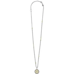 R Initial Diamond Charm Necklace