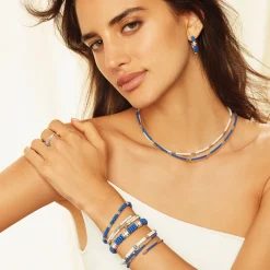 Seven Silver Station Ceramic Bracelet | 5mm