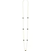 Seven Station Round Onyx Necklace