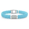Single Station Ceramic Diamond Bracelet | 9mm