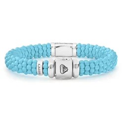 Single Station Ceramic Diamond Bracelet | 9mm