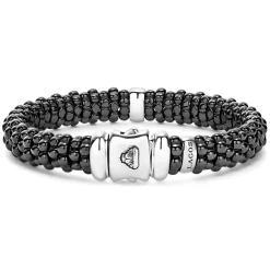 Single Station Ceramic Diamond Bracelet | 9mm