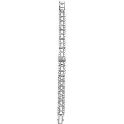 Single Station Diamond Link Bracelet