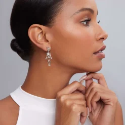 Skeleton Drop Earrings