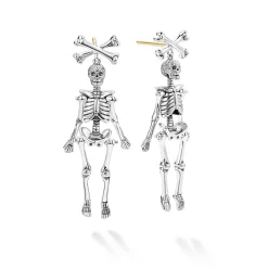 Skeleton Drop Earrings
