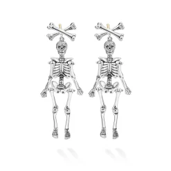 Skeleton Drop Earrings