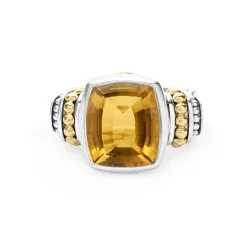 Small Citrine Statement Ring