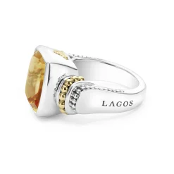 Small Citrine Statement Ring