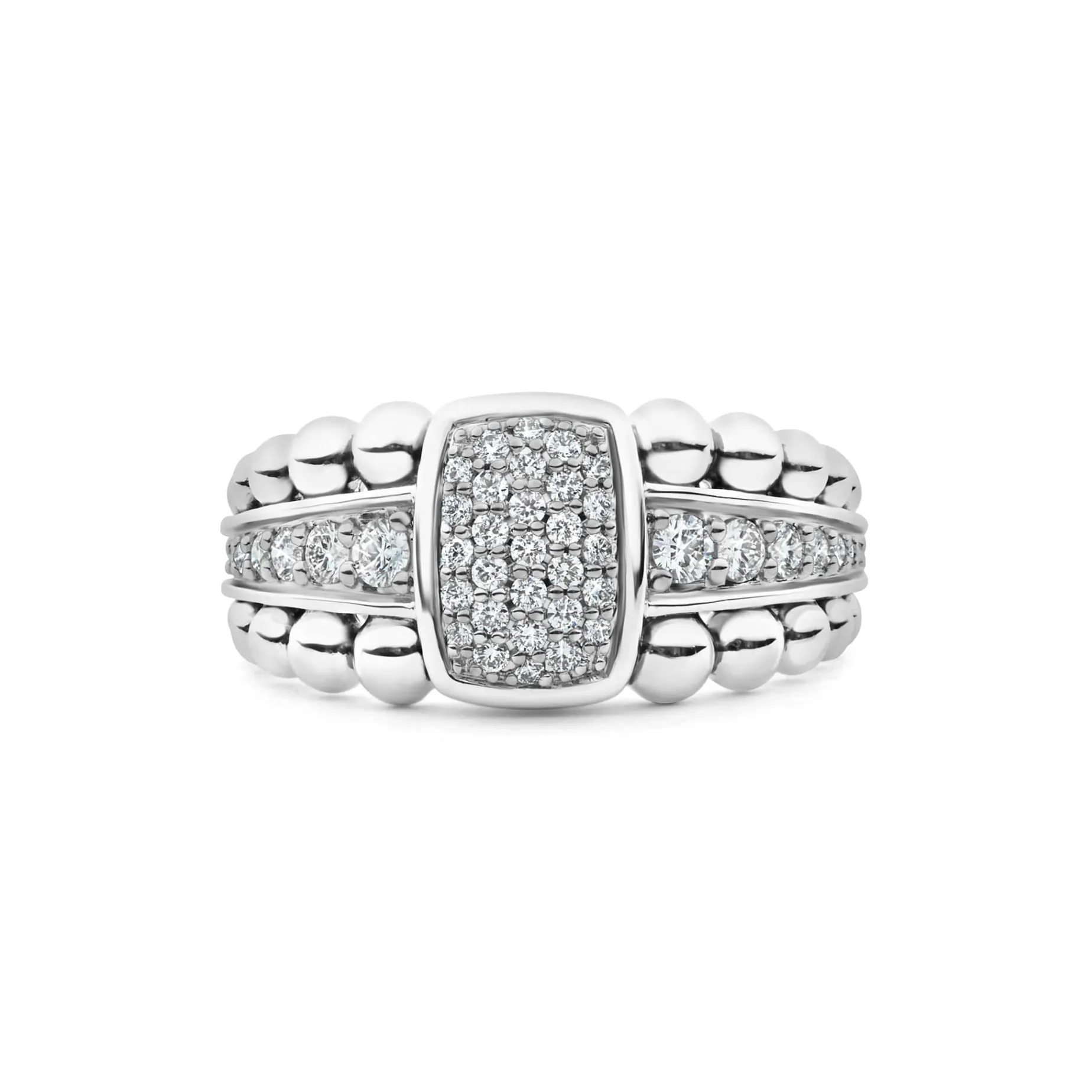 Small Diamond Statement Ring