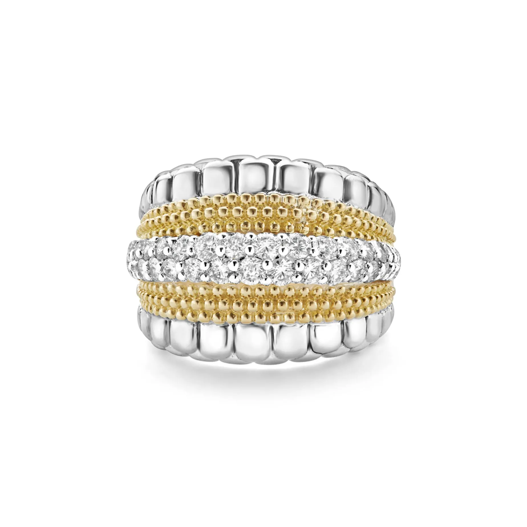 Small Diamond Statement Ring