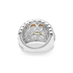 Small Diamond Statement Ring