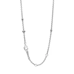 Small Mother of Pearl Circle Pendant Necklace