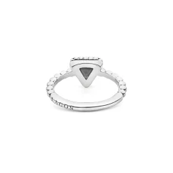 Small Pyramid Caviar Ring