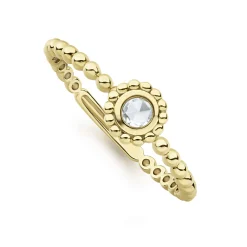 Small Rose Cut Diamond Ring