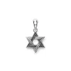 Small Silver Star of David Amulet