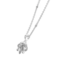 Small Sterling Silver Pendant Necklace