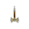 Small Tiger Eye Axe Amulet