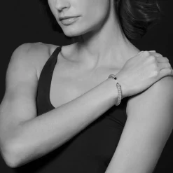 Smokey Quartz Gemstone Cuff Bracelet