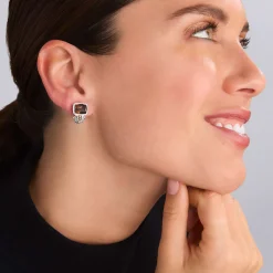 Smokey Quartz Gemstone Earrings