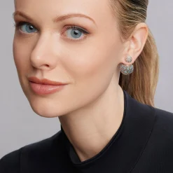 Swiss Blue Topaz Earring Backs