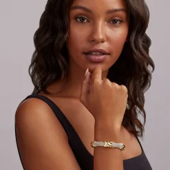 Three Station X Caviar Bracelet | 9mm