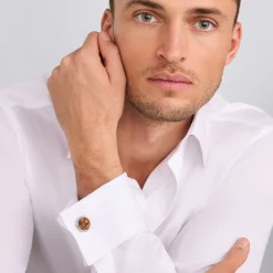 Tigereye Skull Cufflinks