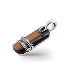 Tigereye Tag Amulet