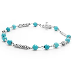 Turquoise Beaded Bracelet