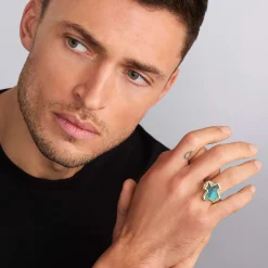 Turquoise Texas State Ring