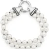 Two Strand Pearl Bracelet