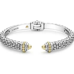 Two-Tone Cuff Bracelet