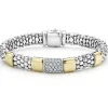Two-Tone Diamond Bracelet | 9mm