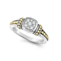 Two-Tone Diamond Ring