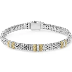 Two-Tone Diamond Smart Caviar Gift Set