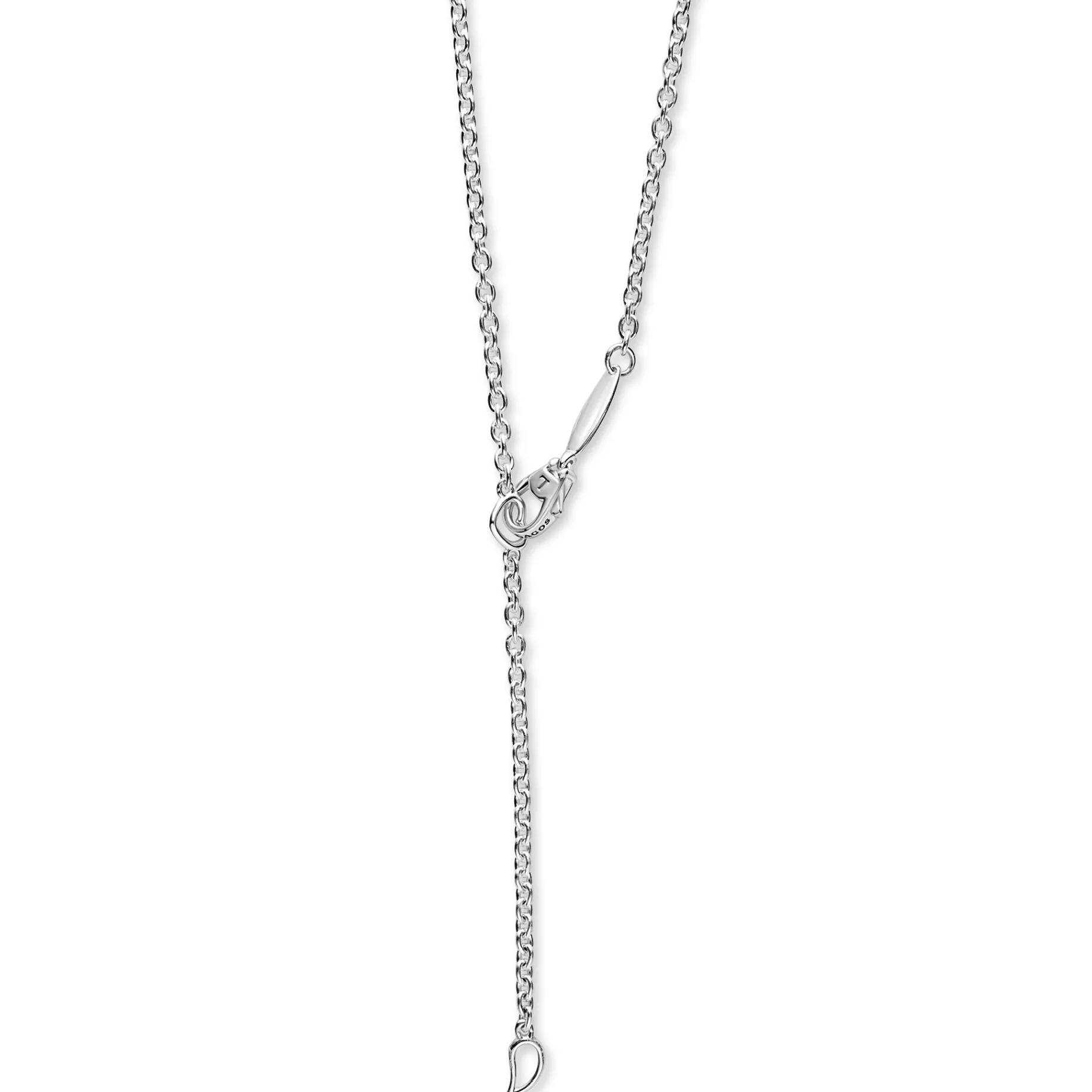 Two-Tone Five Station Diamond Necklace