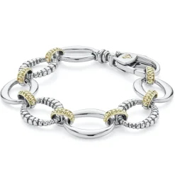 Two-Tone Link Bracelet