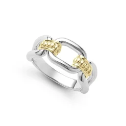 Two-Tone Link Ring