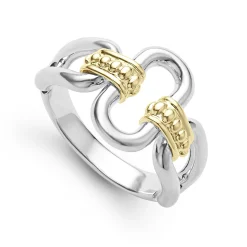 Two-Tone Link Ring