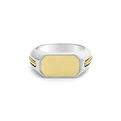 Two-Tone Octagon Ring