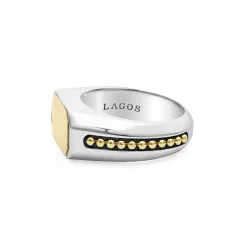 Two-Tone Octagon Ring