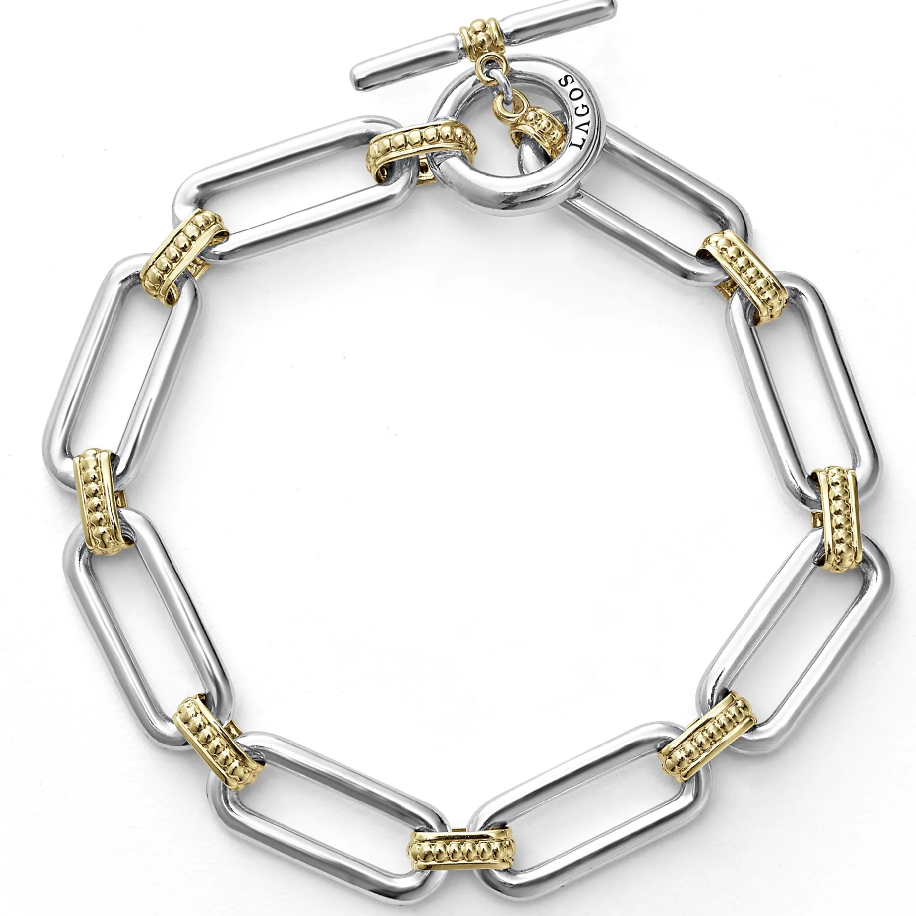 Two-Tone Smart Caviar Link Gift Set