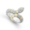 Two-Tone Snake Ring