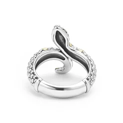 Two-Tone Snake Ring