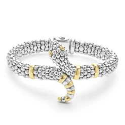 Two-Tone Snake Rope Bracelet