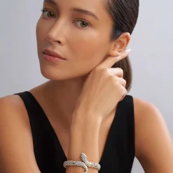 Two-Tone Snake Rope Bracelet
