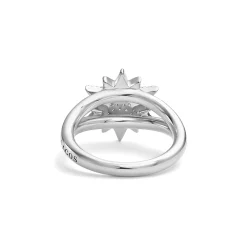 Two-Tone Star Diamond Ring