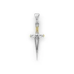 Two-Tone Sword Amulet