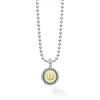 U Initial Charm Necklace