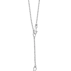 Wave Diamond Pendant Necklace