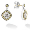 White Topaz Drop Earrings